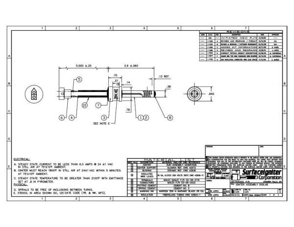 I025 Infrared source 24 Volt